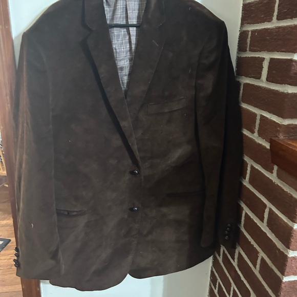 Men's Brown corduroy Blazer men’s size 52R - Picture 1 of 7